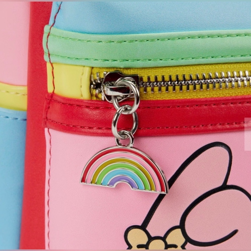 Sanrio Hello Kitty Backpack My Melody & Friends Kuromi Pink - Picture 4 of 10